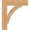 Ekena Millwork Thorton Block Smooth Bracket, Western Red Cedar, 5 1/2"W x 28"D x 32"H BKT06X28X32THR05SWR - alternate 3